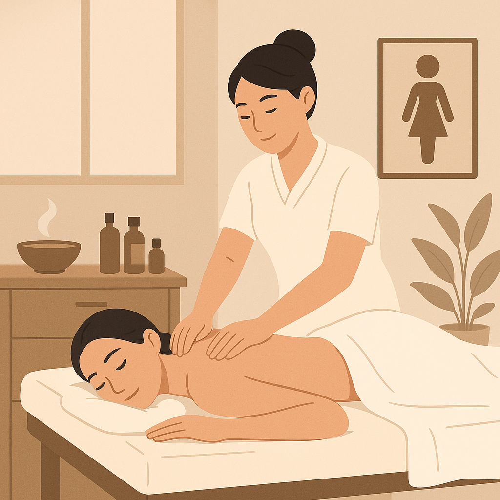 부산중구여성전용마사지 프라이빗 케어 힐링 공간을 소개하는 썸네일 이미지